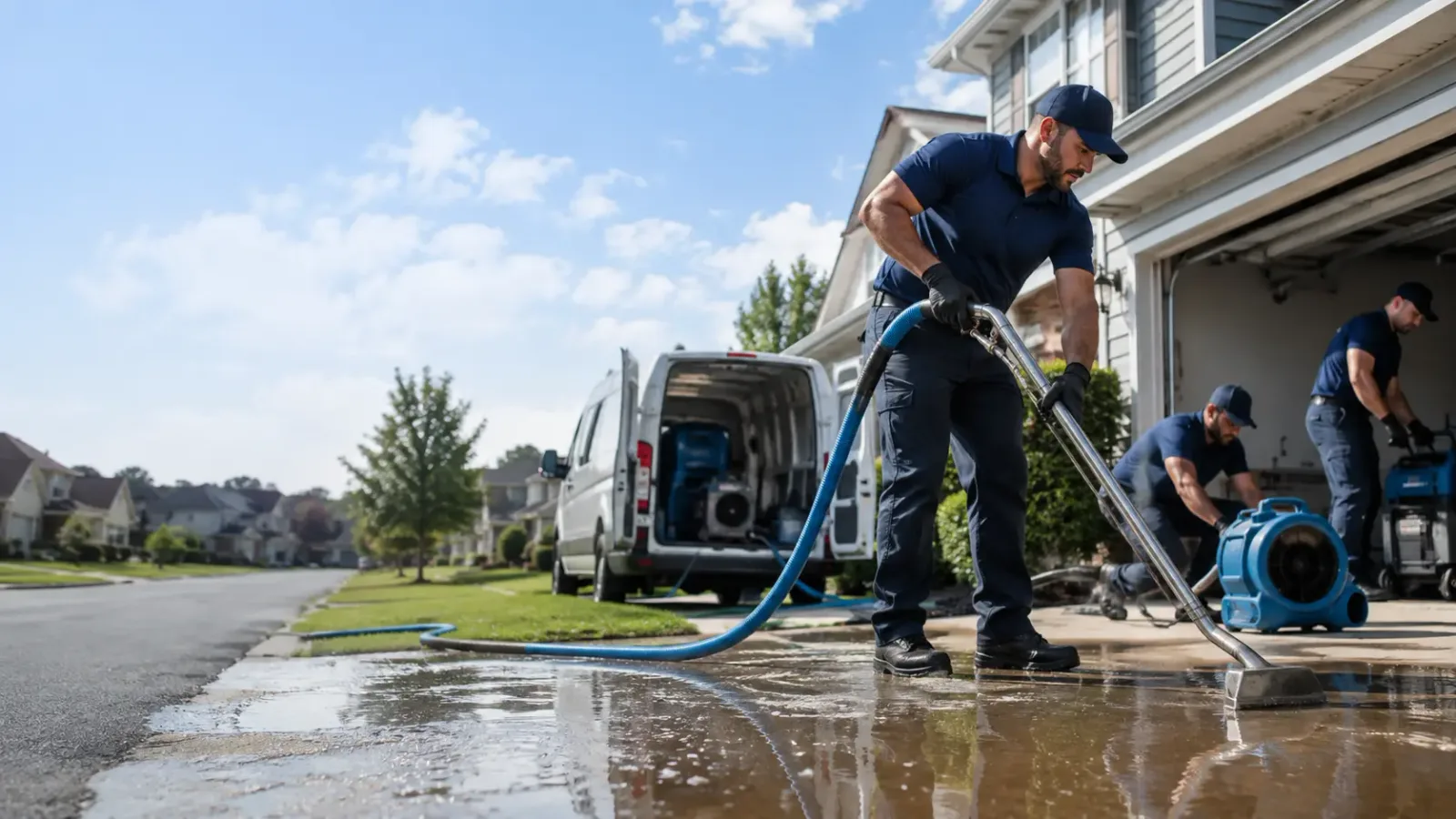 Flood Damage Restoration in Davisburg, MI